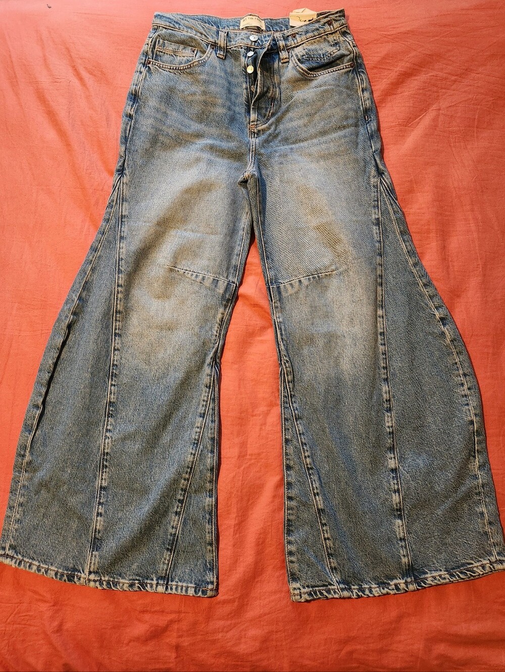 FREE PEOPLE Eden Slouch Jeans Sz28